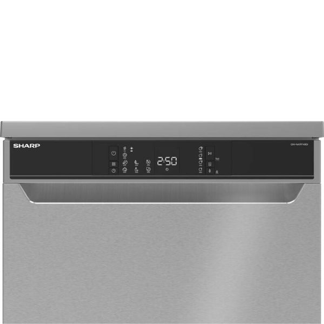 Lavavajillas Sharp QWNA1F49DIES Acero Inoxidable 60 cm 14 Servicios | Motor Inverter 7 Programas 3