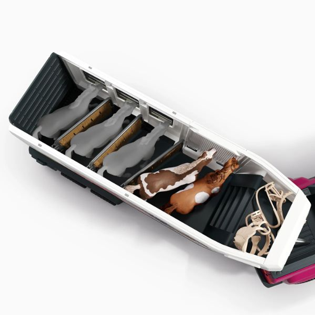 Camioneta Lakeside con Remolque para Caballos Schleich 42705 Horse Club | Set 119 Piezas 4