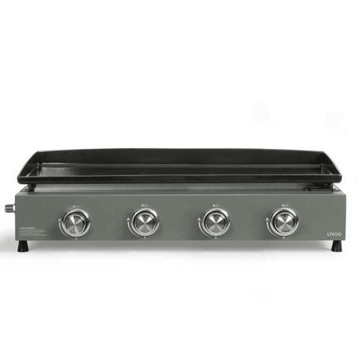 Plancha de Cocina a Gas Livoo DOC325 con 4 Quemadores | Plancha Gas Cocina Profesional 1