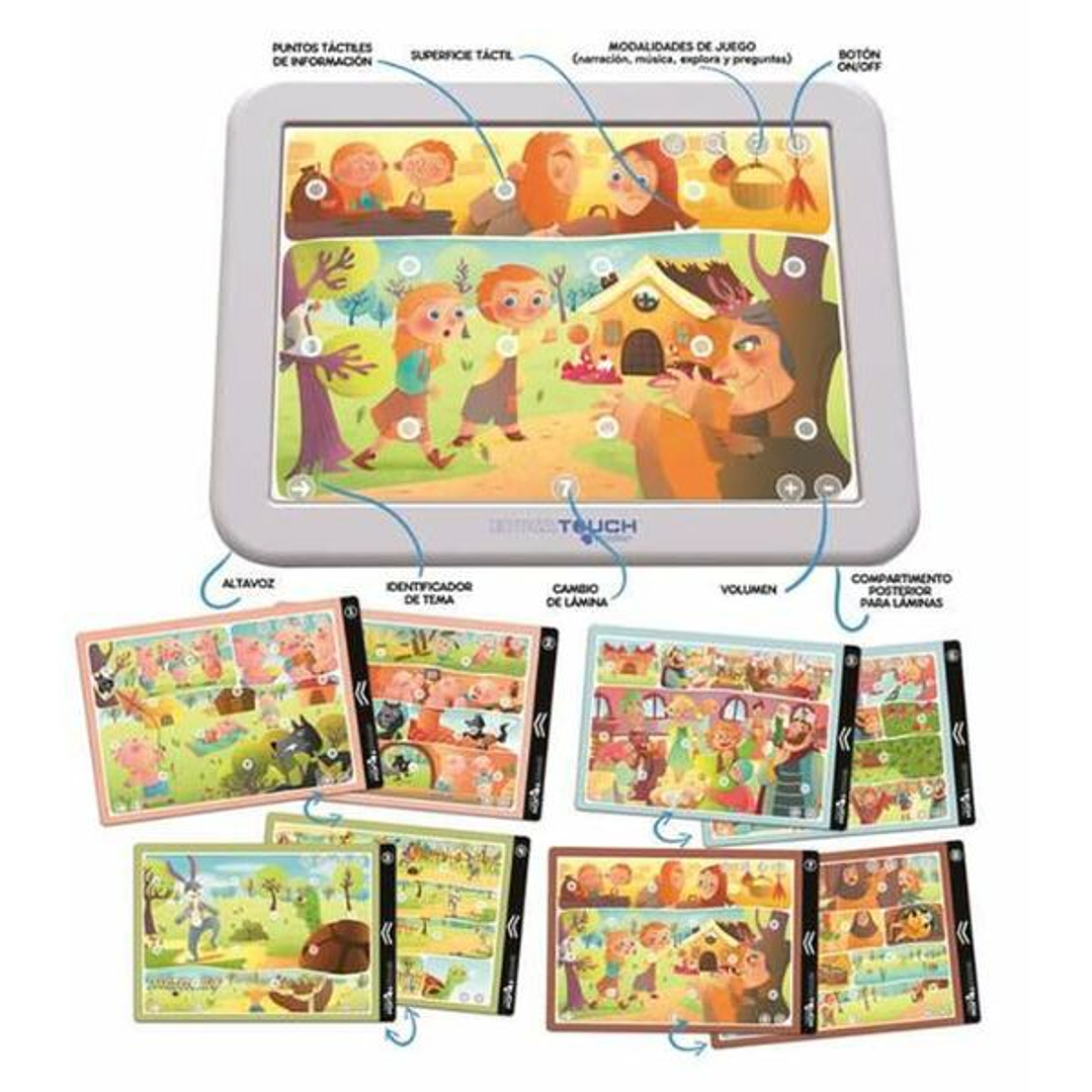 Educa Touch Junior Cuentacuentos 17952 | Juguete Educativo Interactivo 2 a 5 Años 7