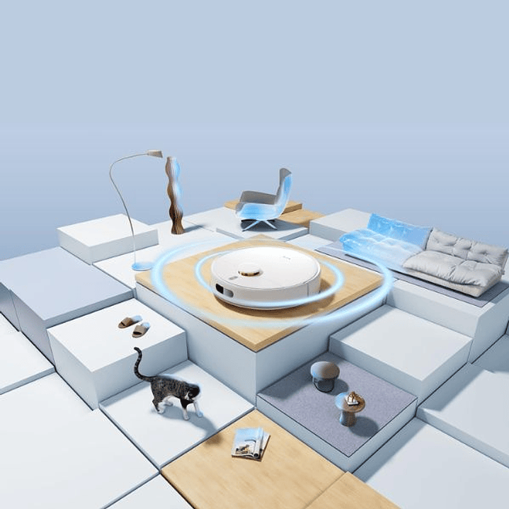 Xiaomi S40 Robot Aspirador Inteligente con Navegación Láser y Fregado | 180 min Autonomía 4