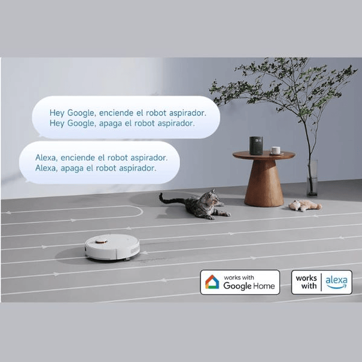 Xiaomi S40 Robot Aspirador Inteligente con Navegación Láser y Fregado | 180 min Autonomía 5