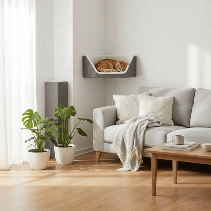 Rascador Trixie XXL para Gatos Grandes - Sisal Natural y Felpa para su Bienestar 2