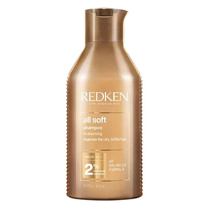 Champú Hidratante Redken All Soft 1L - Suavidad Intensa con Aceite de Argán para Cabello Seco