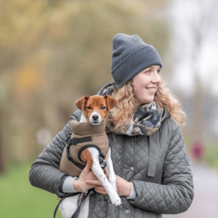 Abrigo para Perro Trixie Arena S - Diseño Ajustable y Fácil de Poner para Paseos Cómodos 3