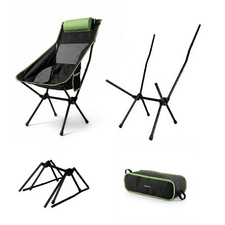 Silla Mecedora Plegable Trillow InnovaGoods - Confort Ergonómico y Relax 2 en 1 para tu Hogar 3