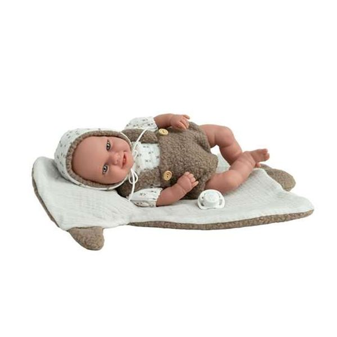 Muñeca Bebé Arias Elegance Saira 42 cm - Juguete Educativo con Sonido y Accesorios 7