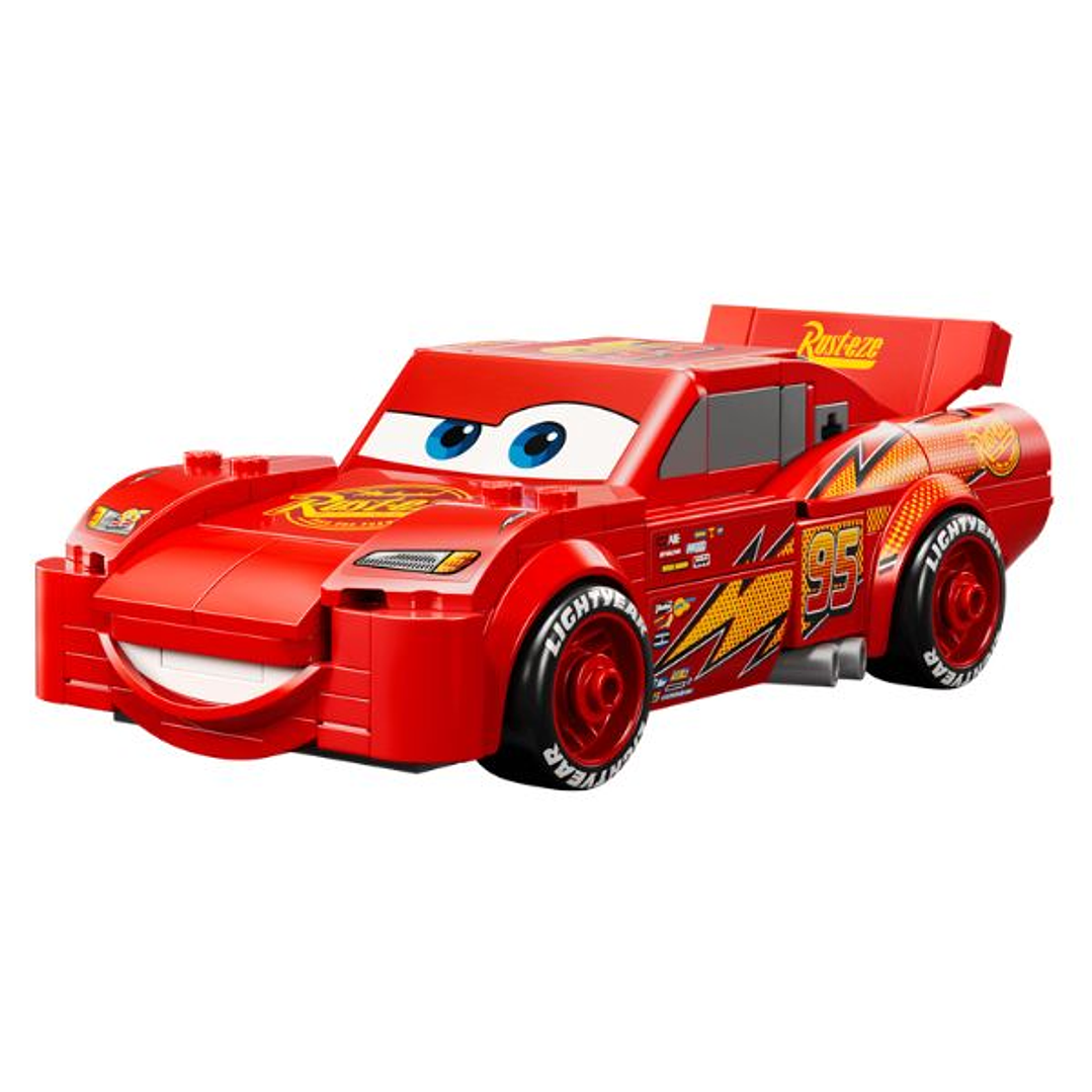 LEGO Rayo McQueen (77255) - Coche de Juguete Construible para Niños +9 Años: ¡Acelera la Diversión! 5