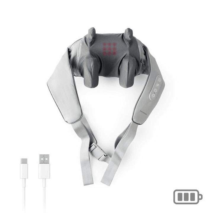 Masajeador Eléctrico 6D Silax InnovaGoods: Terapia de Amasado Profundo y Calor Infrarrojo 3