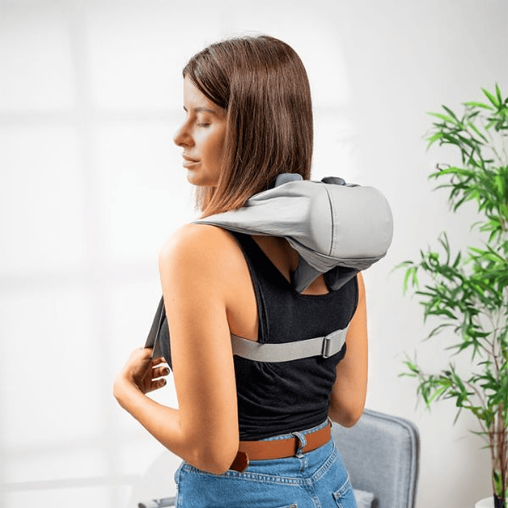 Masajeador Eléctrico 6D Silax InnovaGoods: Terapia de Amasado Profundo y Calor Infrarrojo 8