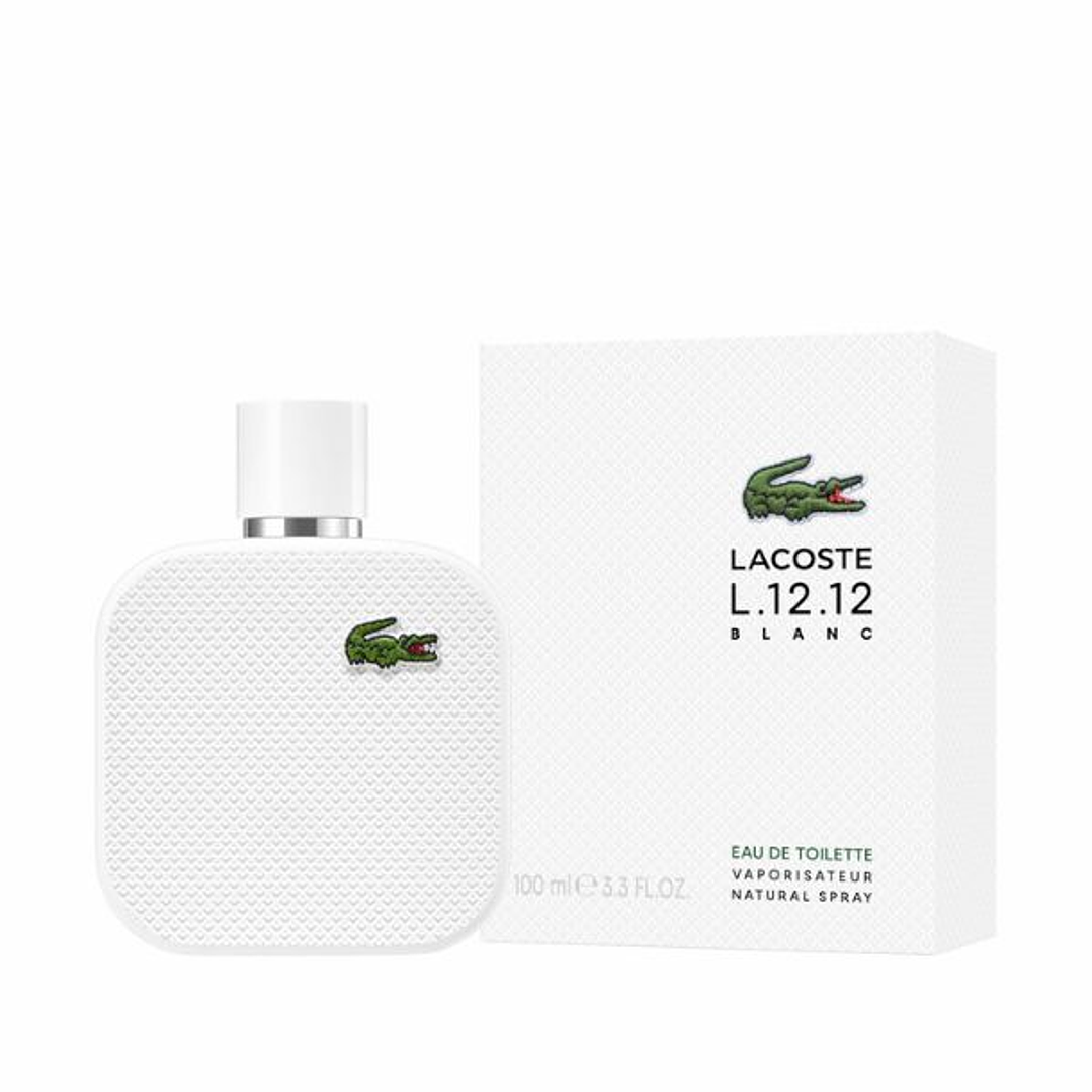 Lacoste L.12.12 Blanc EDT 100ml: Frescura Masculina para Cada Día 1