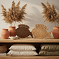 Decoración Mediterránea Home ESPRIT | Pez Natural 63cm | Ambiente Costero | Pack 2 - Miniatura 3