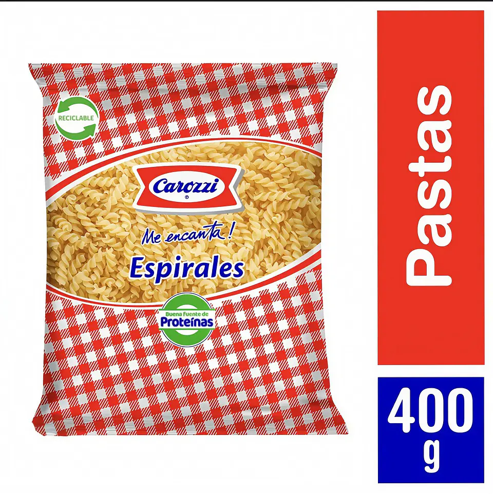 Pasta Carozzi Espiral 400gr 1