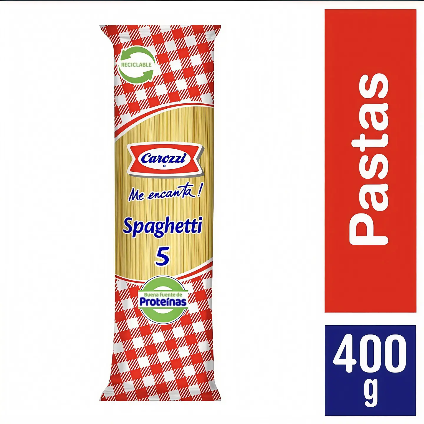 Pasta Carozzi Numero 5 400gr   1