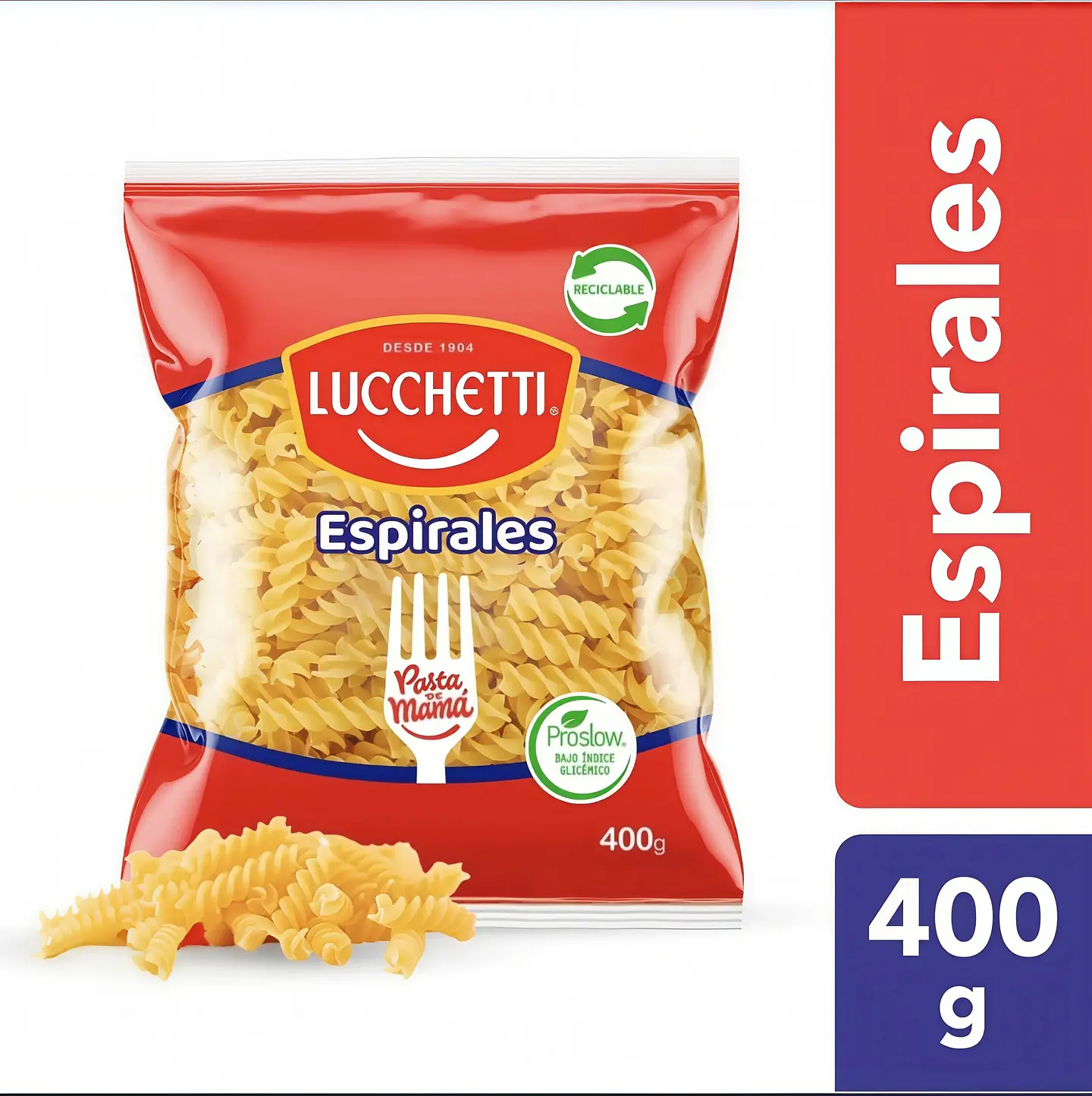Pasta Lucchetti  Espiral 400gr  1