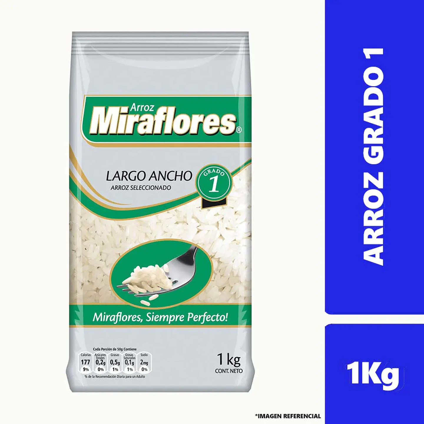 Arroz Miraflores Grado 1   1 k 1