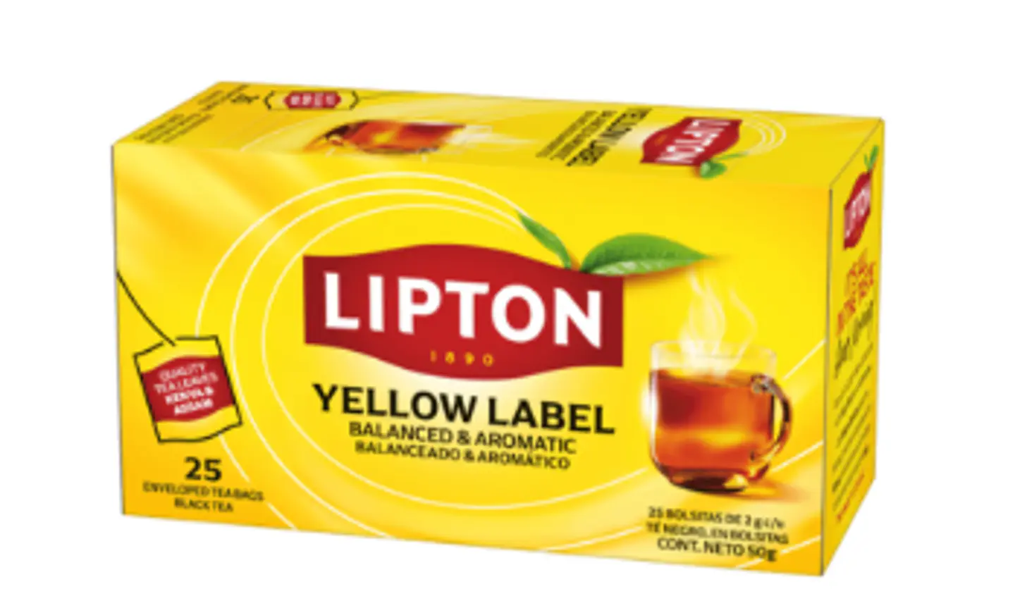 Te Lipton Yellow 25 Bolsas  1
