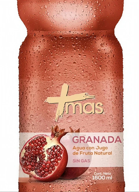 Agua mas granada  1.6 l