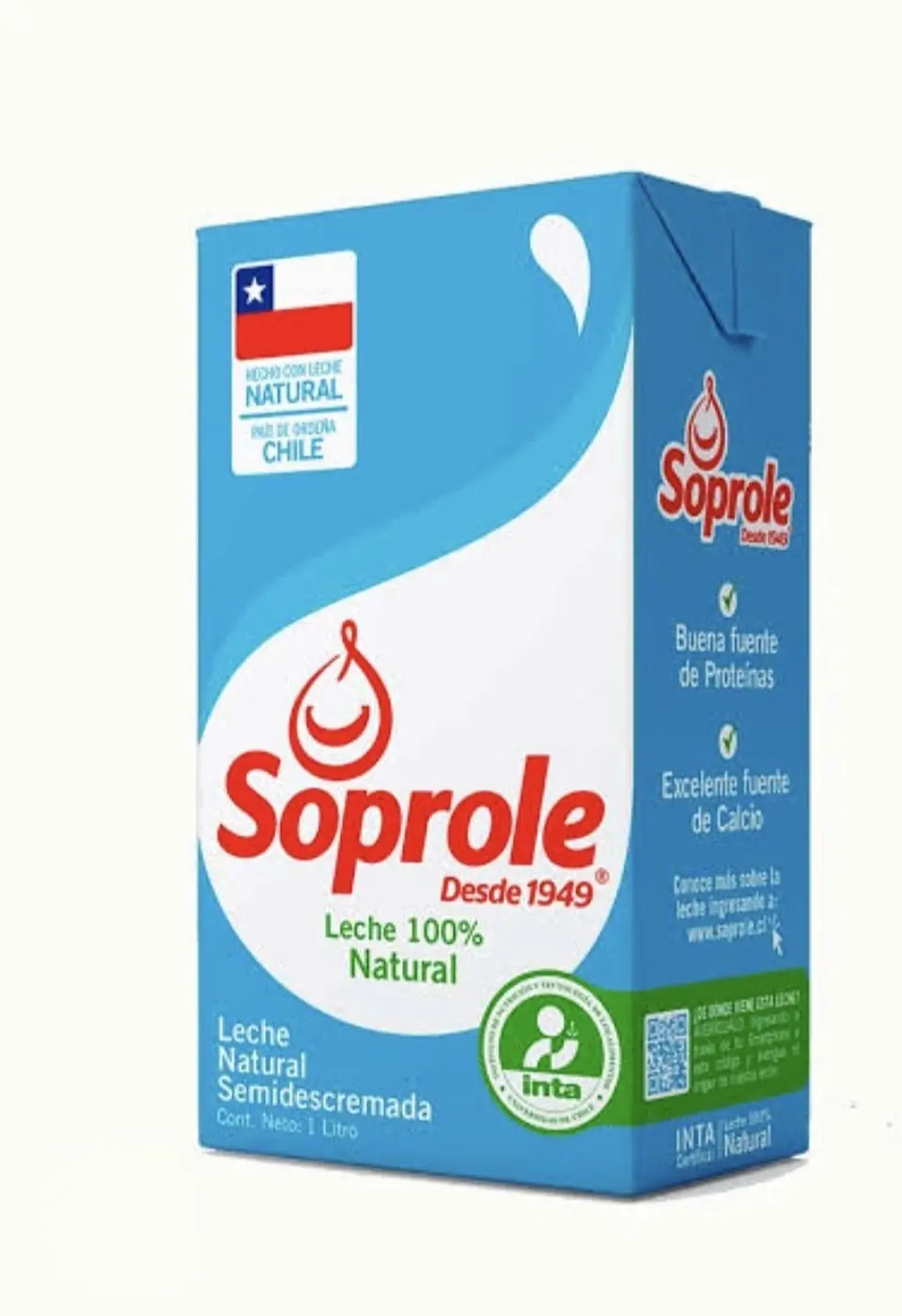 Leche Soprole  Semidescremada  1 L 1