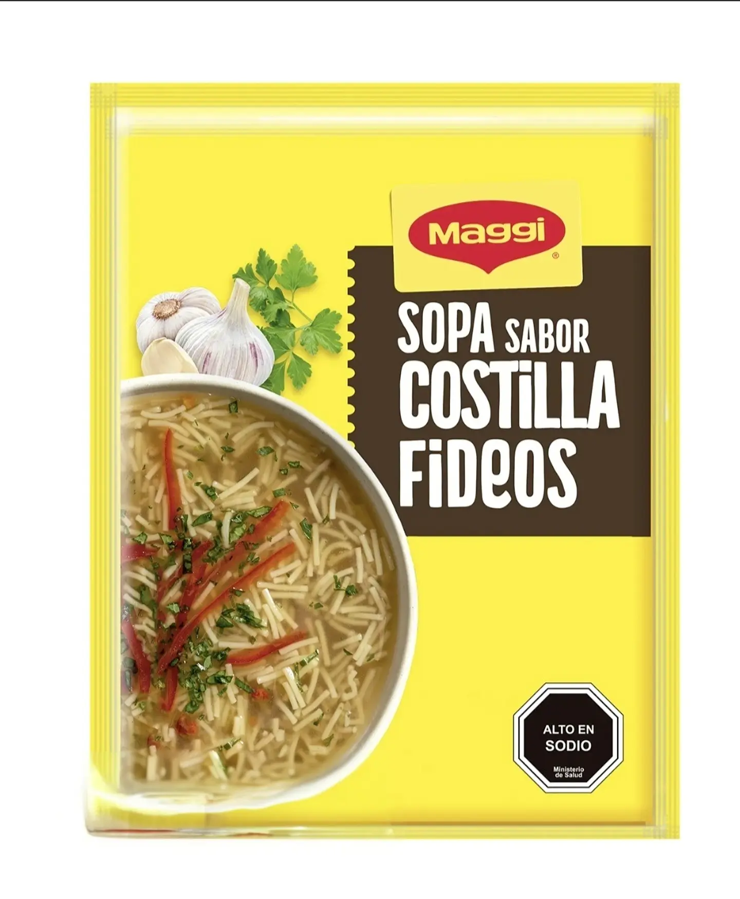 Sopa Maggi de Costilla con Fideo 57g  1