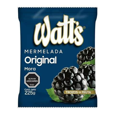 Mermelada Watts Mora 225g