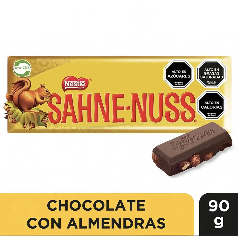 Chocolate Sahne Nuss 90g 1