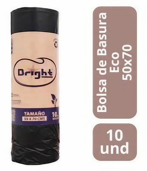 Bolsa de Basura Eco Bright 50x70 -10uds