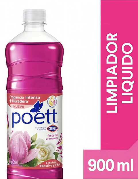 Limpia Piso Poett Flores de Primavera 900ml