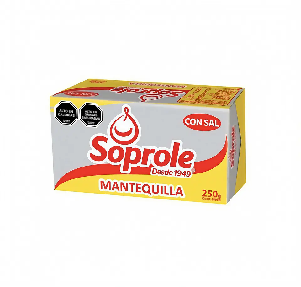 Mantequilla con Sal Soprole 250g 1