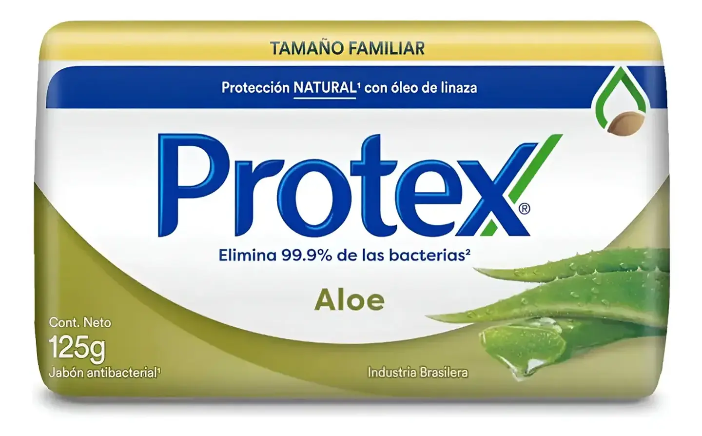 Jabón  Protex Antibacterial Aloe Vera 125g 1