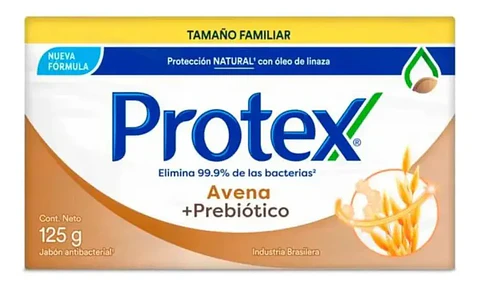 Jabon Protex Avena Prebioticos  125g