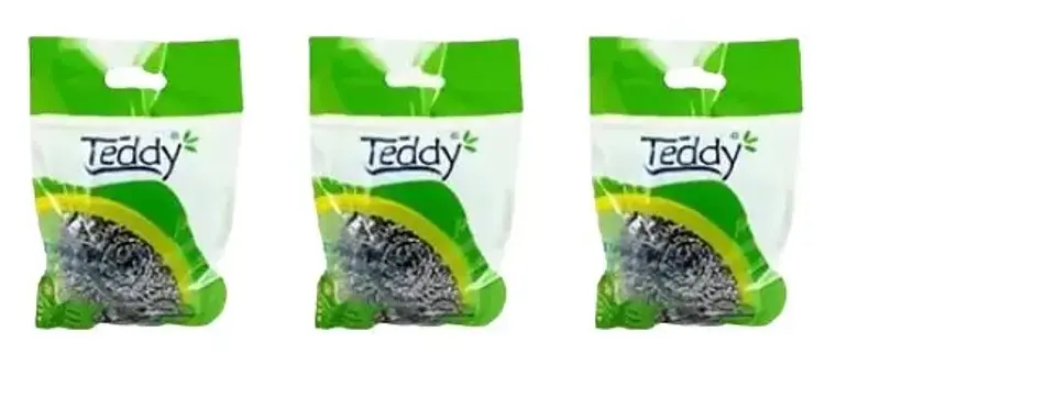 Virutilla Plateada Inoxidable Teddy 1