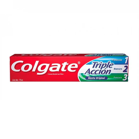 Pasta De Dientes Colgate Triple Acción 75g