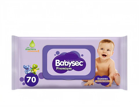 Toallitas Húmedas Babysec Premium 45 Unidades