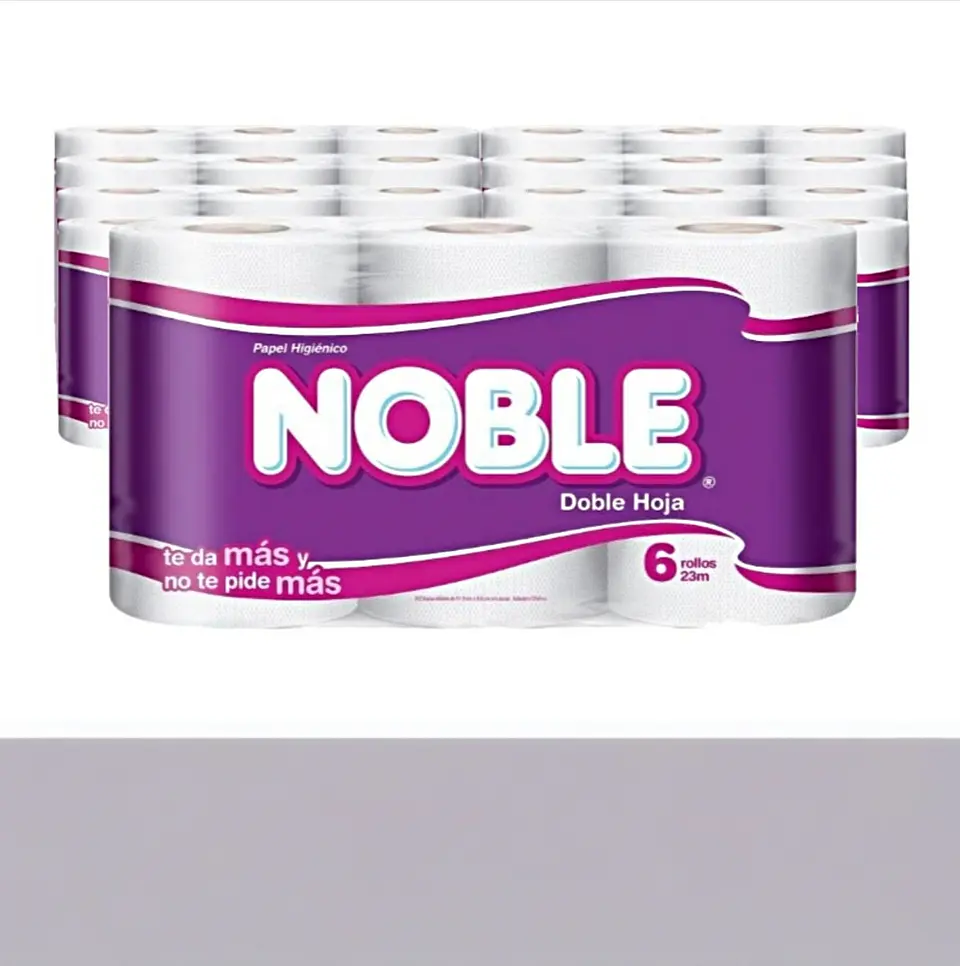 Papel Higiénico Doble Hoja Noble 6 x 23 mts 1
