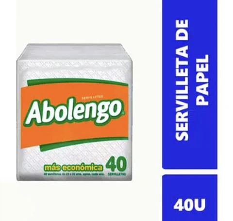 Servilleta Abolengo 23x22 40 Unid Paquete