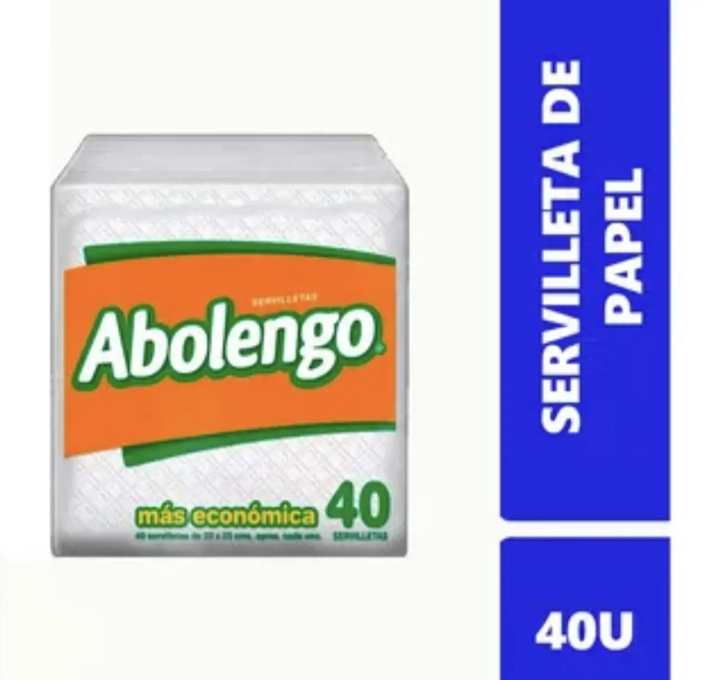 Servilleta Abolengo 23x22 40 Unid Paquete 1