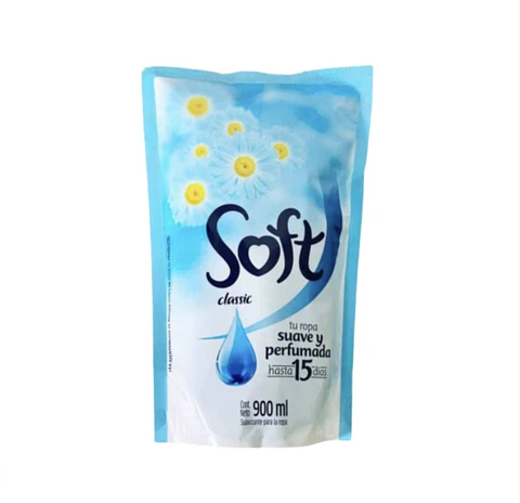 Suavizante Soft Líquido Classic Doypack, 900 ml