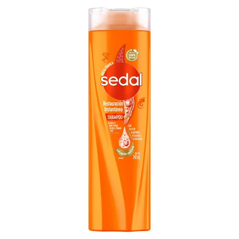 Shampoo Sedal Restauración instantánea, 340 ml