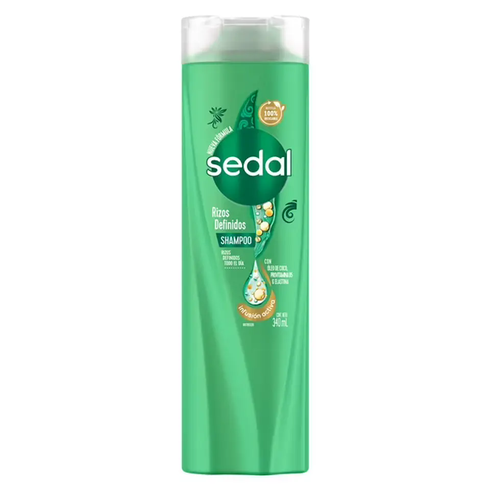Shampoo Sedal Rizos Definidos, 340 ml 1