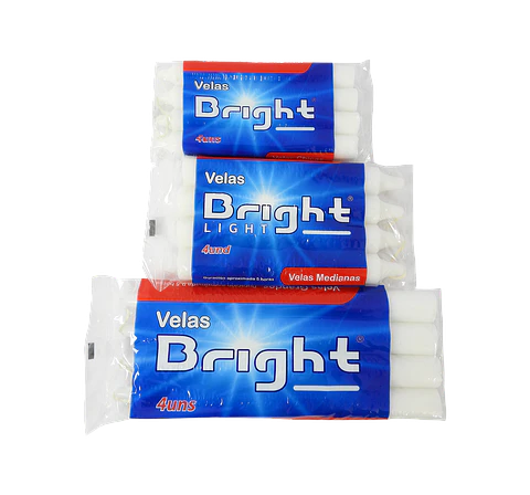 Velas Bright Medianas