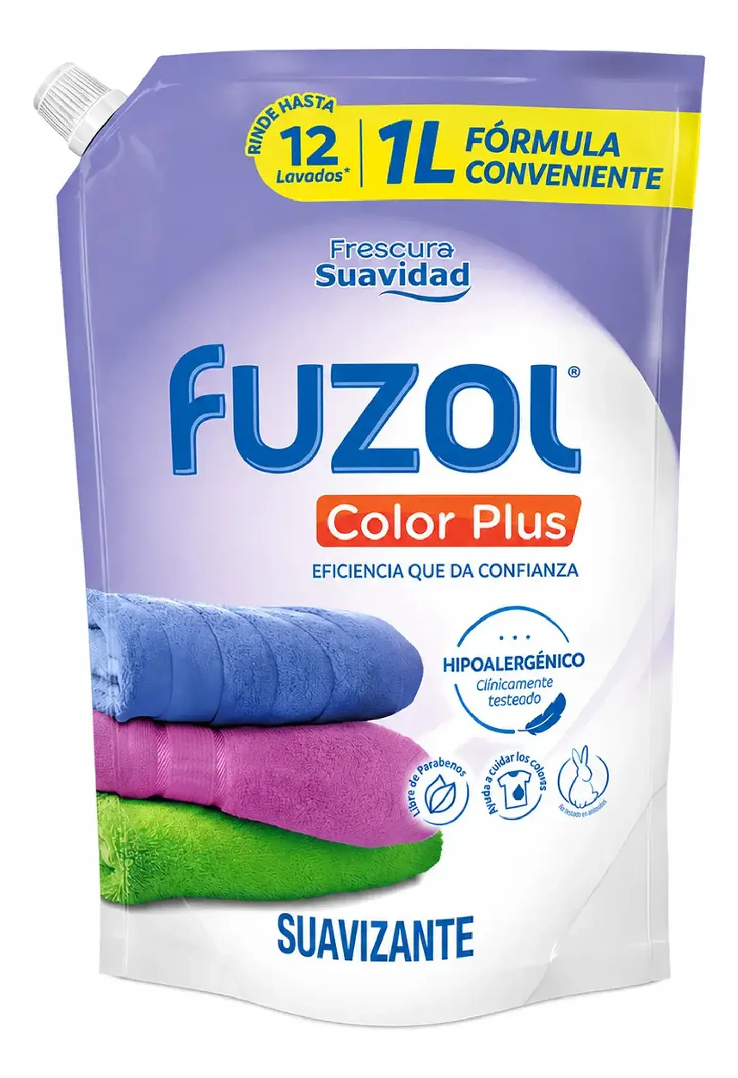 Fuzol Suavizante Ropa Color Plus Doypack 1000 Ml 1