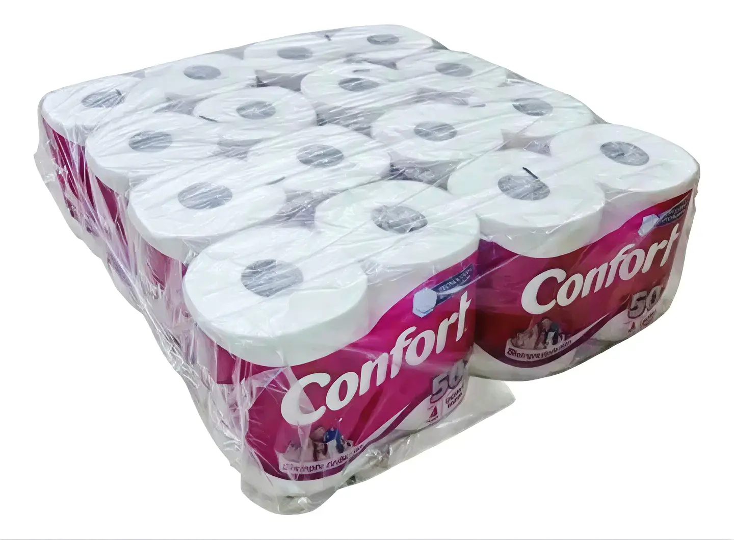 Manga Papel Higiénico  Doble Hoja 50 m, 32 Rollos 1