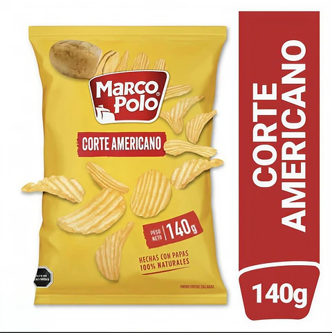 Papas Fritas Corte Americano Marco Polo 140 gr