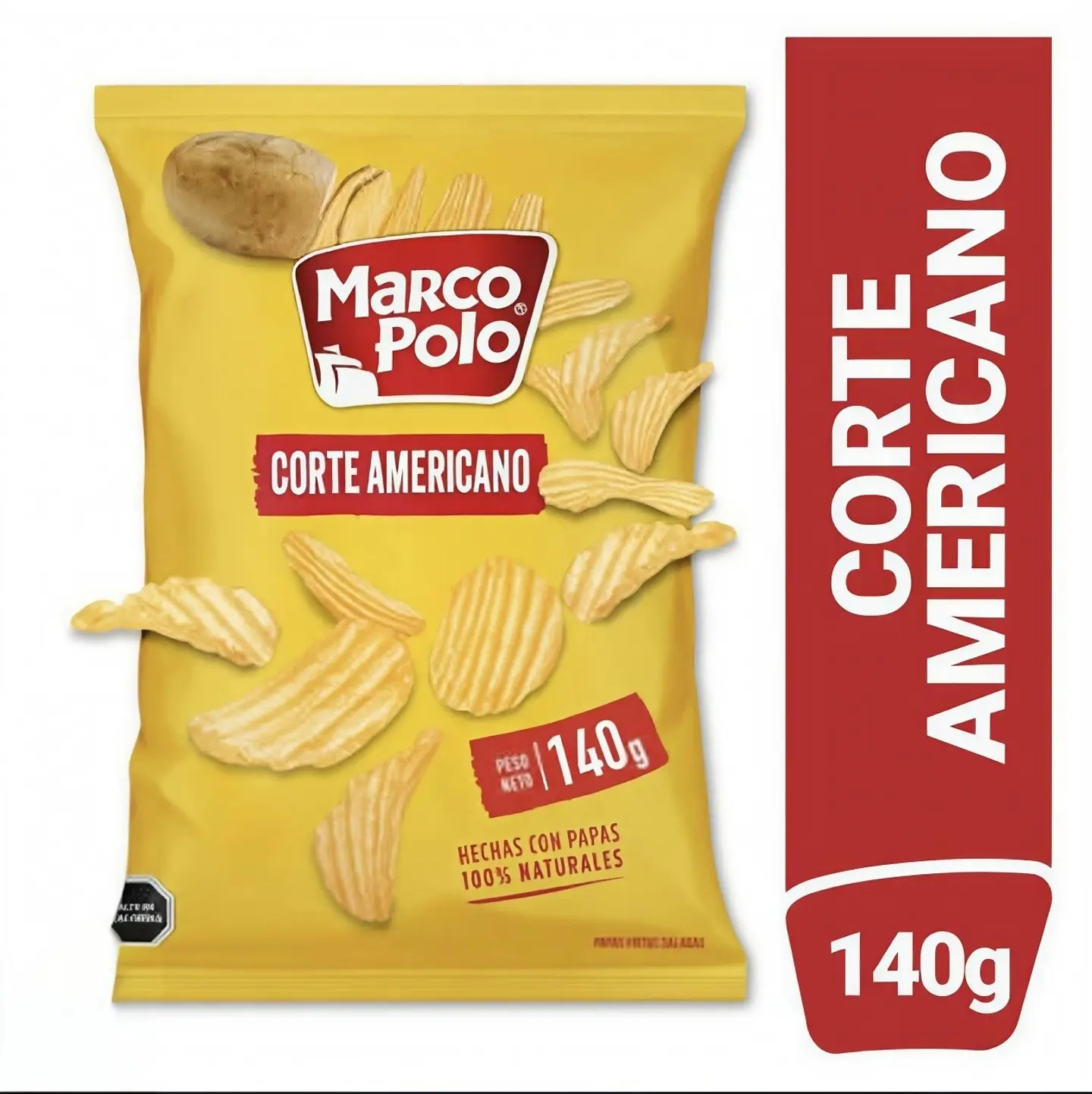 Papas Fritas Corte Americano Marco Polo 140 gr 1