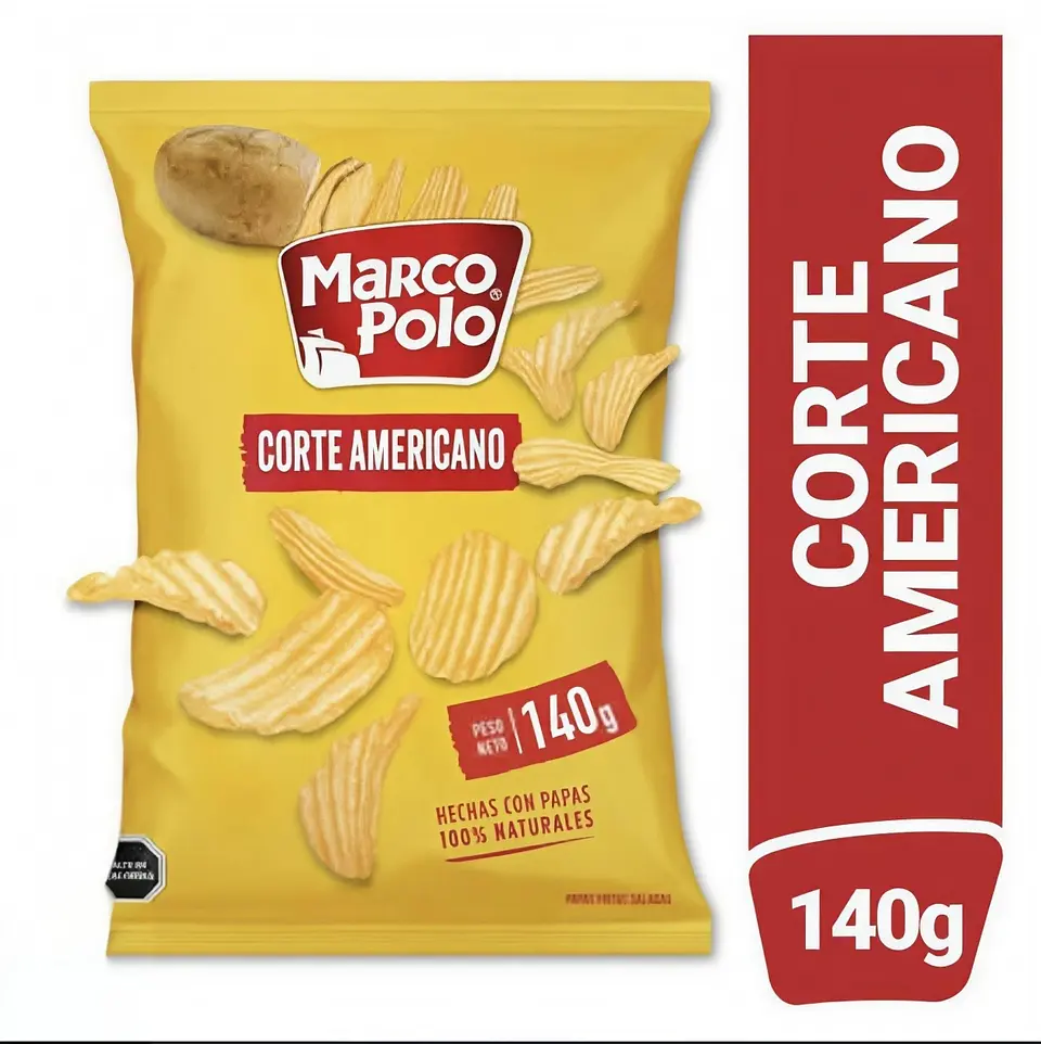 Papas Fritas Corte Americano Marco Polo 140 gr 1
