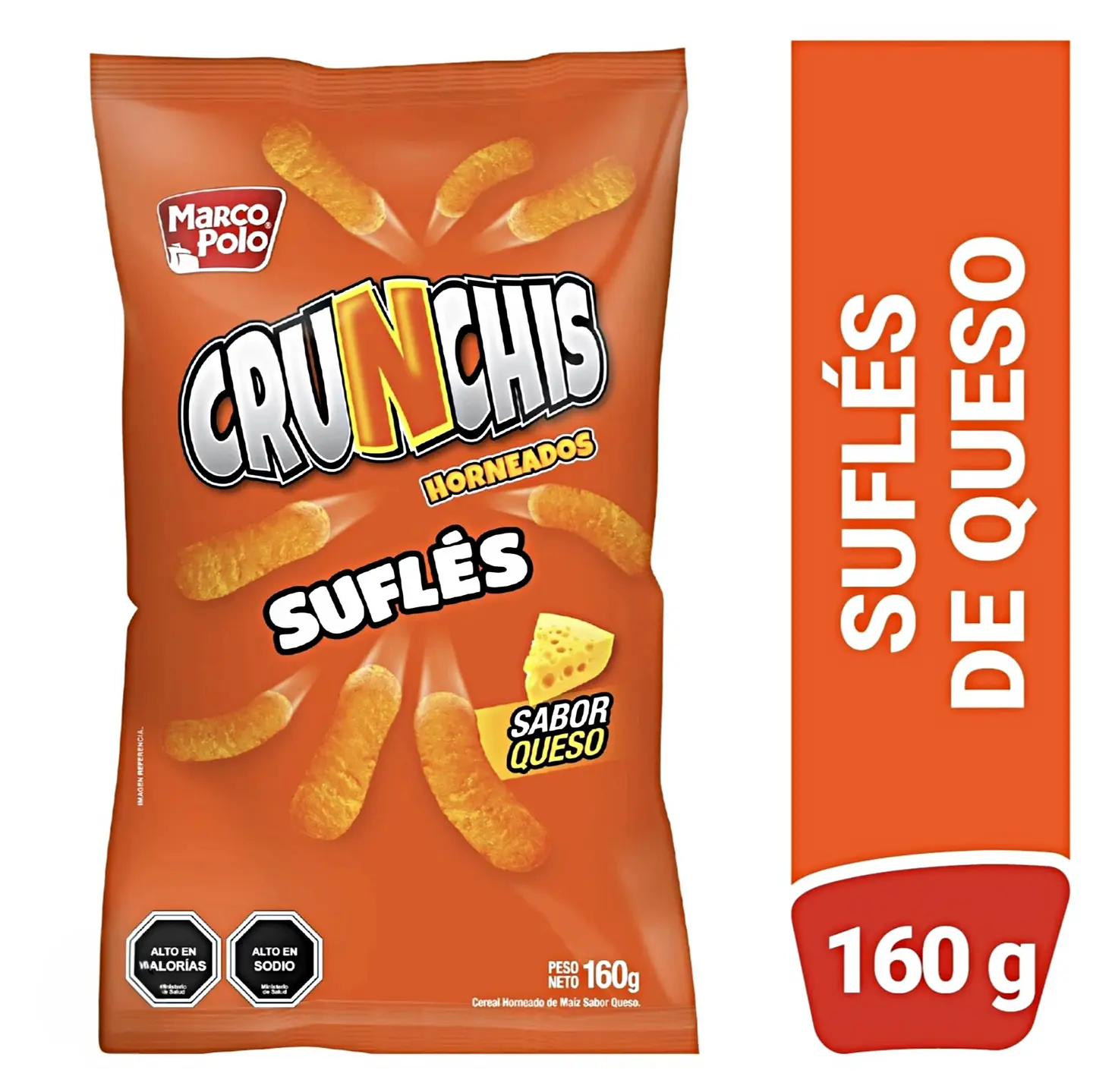 Suflés Crunchis Queso Marco Polo, 160 gr 1