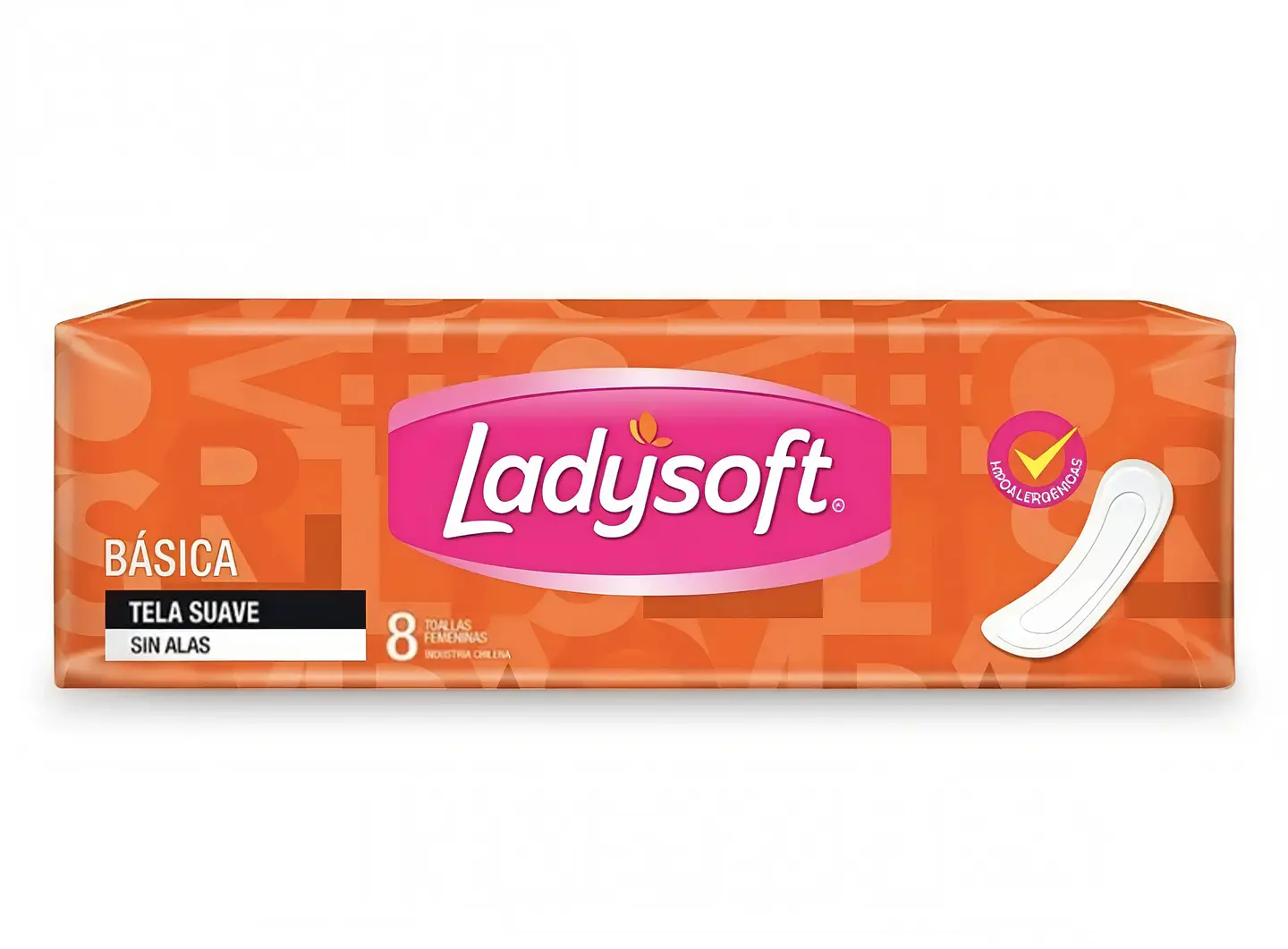 Toalla Higiénica Ladysoft Básica Plana 1