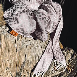 Scrunchies XL satín jacquard