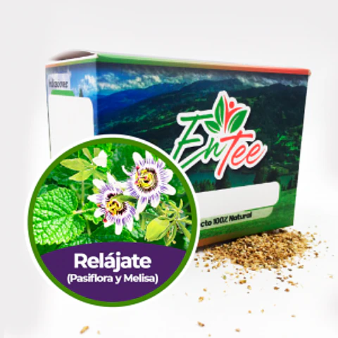 Relajate (Pasiflora y melisa)